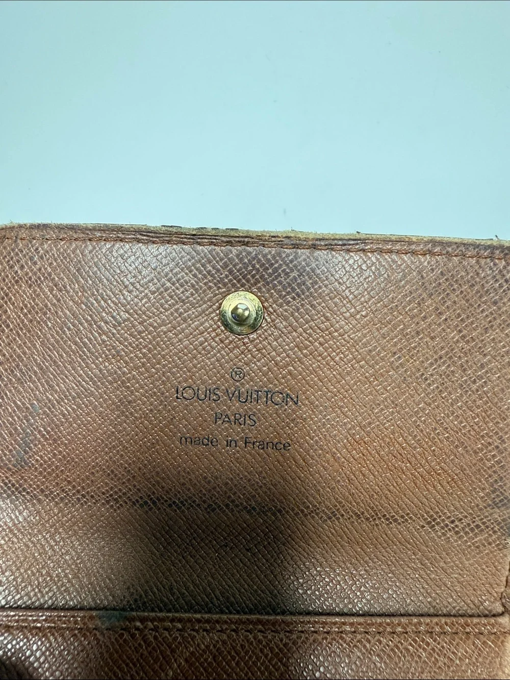 Louis Vuitton Elise Brown Monogram Wallet Tri-Fold | Unisex | Pre-Owned |